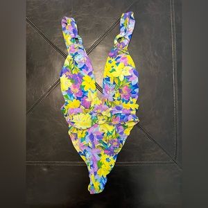 For Love & Lemons Daffodil One Piece Lavender